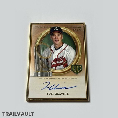2024 Topps Gilded Collection Tom Glavine AUTO Gilded Champions 2/25 Braves HOF