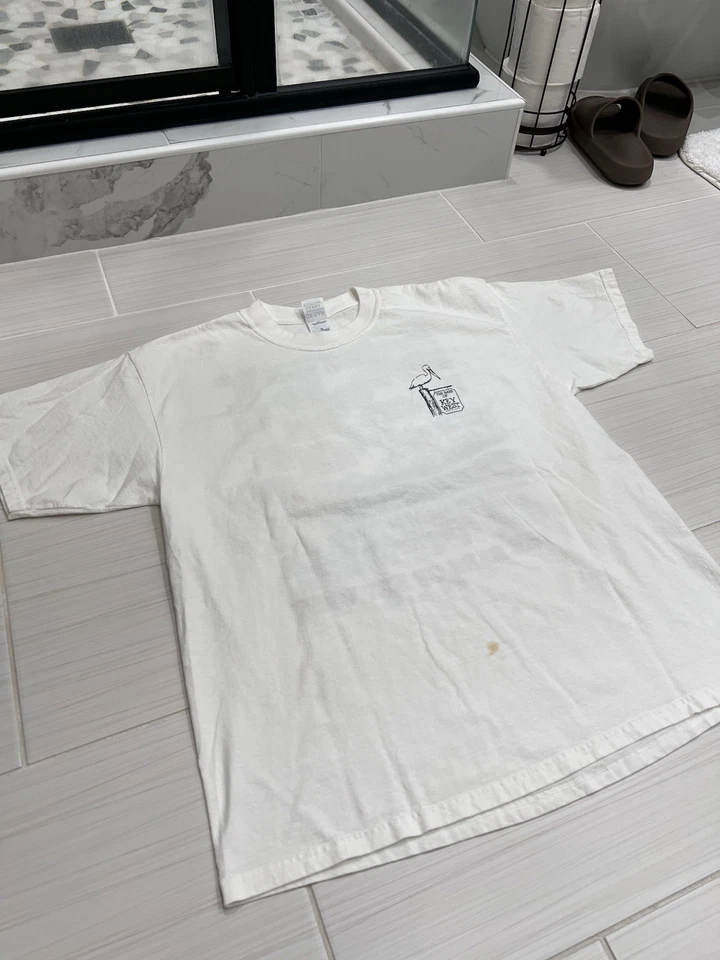 Vintage 2000 The Bars Of Key West Florida Art Destination Tee Size XL - Image 4 of 4