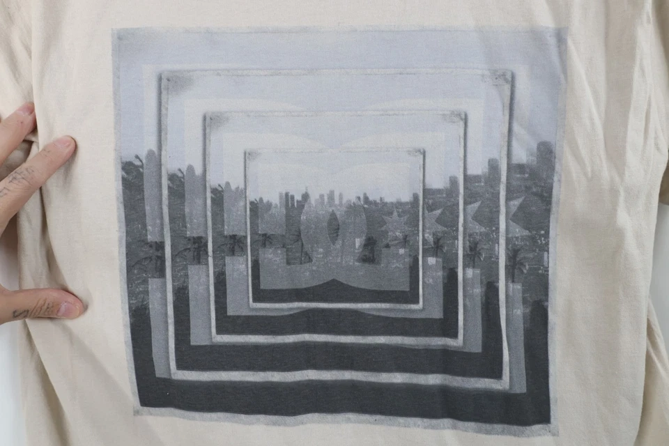 Deadstock Vintage Y2K DC Zapatos Skateboarding Para Hombres Mediano Ciudad Caja Logo Camiseta Foto 4 de 4