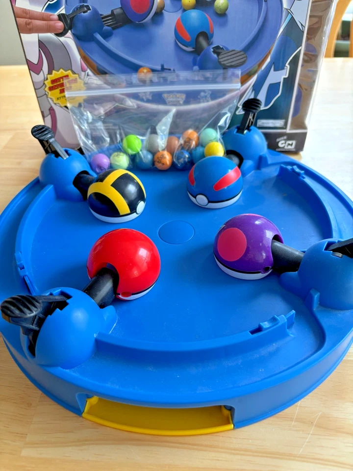 Pokemon Diamante y Perla Mármol Juego de Captura con 12 Canicas - Jakks Pacific 2007 Foto 4 de 4