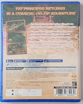 Fat Princess Adventures lançado para PlayStation 4