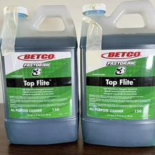 Betco FastDraw 3 Top Flite 150 Cleaner Concentrate 2L Bottles Lot of Two New