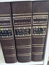 Encyclopedia Britannica Volumes I-III 1771 Facsimile Reproduction 1st Edition