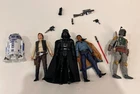 Star Wars Vintage Collection Lot Darth Vader Boba Fett Han Solo R2D2 Lando 3.75”