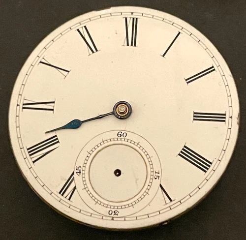 Antique 1881 Illinois Grade 2 Pocket Watch Movement Parts/Repair 18s 11j USA