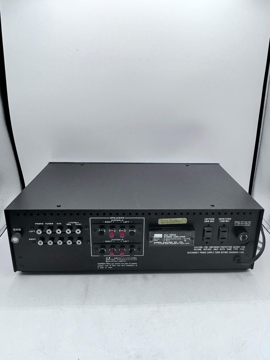 SANSUI サンスイ　プリメインアンプ　AU-2200 SANSUI サンスイ プリメインアンプ AU-2200 Amazon.co.jp
