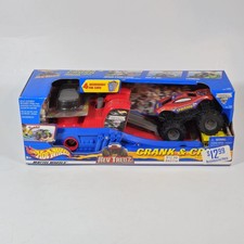 Juego Spider-Man Hot Wheels Monster Jam Crank & Crush Rev Tredz 2001 NUEVO