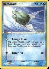 Remoraid 73/109 Common EX Team Rocket Returns Pokemon