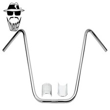 ORIGINAL LOWRIDER 19  LARGE V Ape Handlebar Chrome 25.4mm Clamp Cruiser/Choppers
