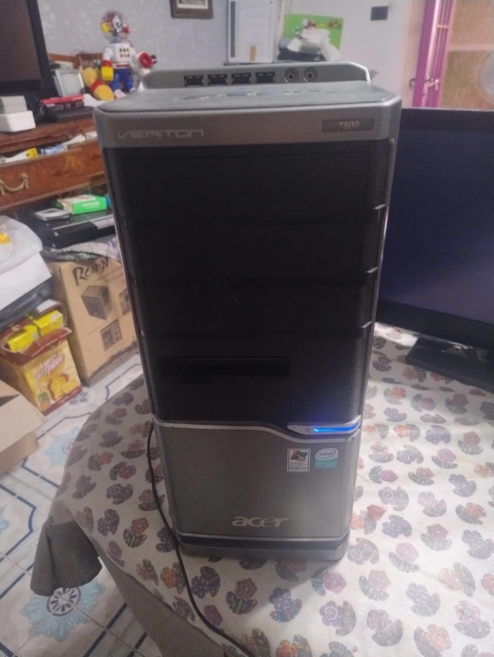 PC Desktop Acer - 4GB Ram - Intel Pentium da 3.20 GHz - HD 160GB - Imagen 2 de 4