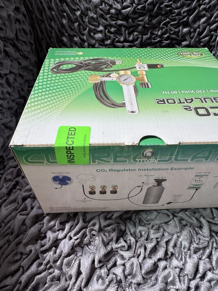 Regulador de CO2 Titan Controls nuevo en caja. Para jardines Foto 2 de 4