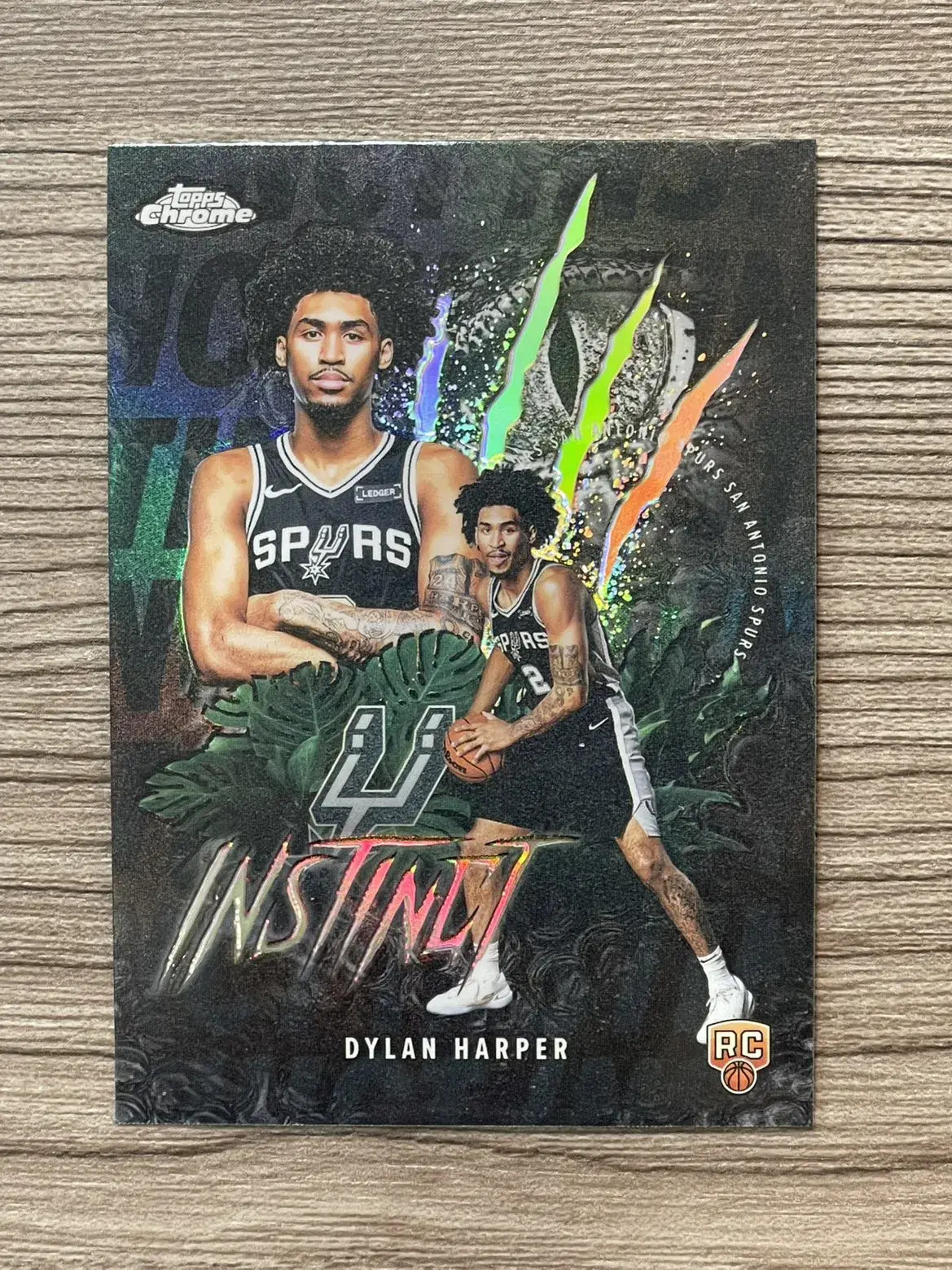 2025-26 Topps Chrome Dylan Harper Refractor Rookie RC Instinct Ins-12 #2 JW64