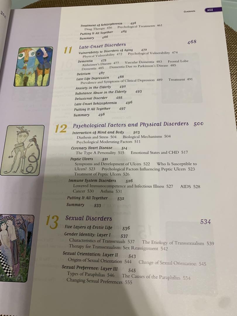 Abnormal Psychology Fourth Edition | eBay