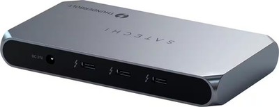 Satechi - Thunderbolt 4 Slim Hub Pro - 5-in-1 Dock- USB-C 60W, Single 8k or D...
