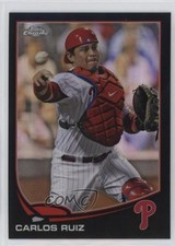 2013 Topps Chrome Black Refractor 60/100 Carlos Ruiz #26 0b5f
