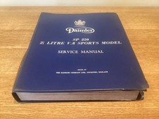 Original Scheckheft ~ Daimler SP 250 2,5 Liter V8 Sportmodell ~ sehr gepflegt