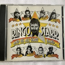 Ringo Starr & His 1st All-Starr Band Cd The Beatles Nils Clarence Levon Billy ++