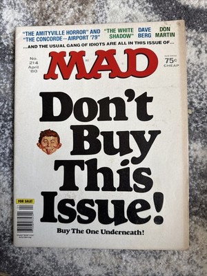 Mad Magazine No. 214 (April 1980)    Don t Buy This Issue 