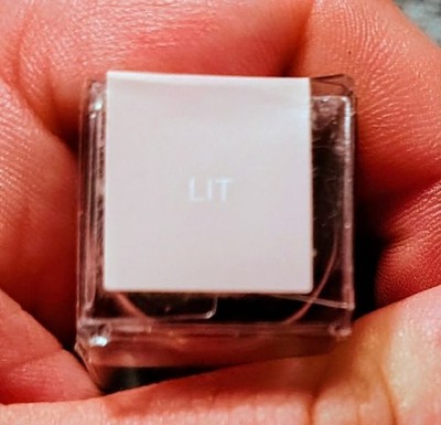 Lime Crime Diamond Crushers Iridescent Lip Topper in the shade Lit 