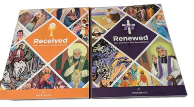 2 Lot: Ascension books: Your Journey to First Reconciliation & Communion **NICE*