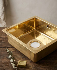 Share Siko Brass Kitchen Sink