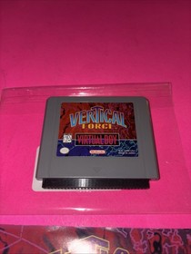 Vertical Force (Nintendo Virtual Boy) Cartridge  - With Manual