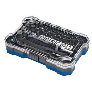 Draper Set 10 - 55Pc Set Soft Grip Ratchet Screwdriver And Bit Set (55 Piece) - Image 4
