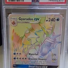 Gyarados GX PSA Pokémon TCG Secret Rare Holo 112/111 HP 240 English