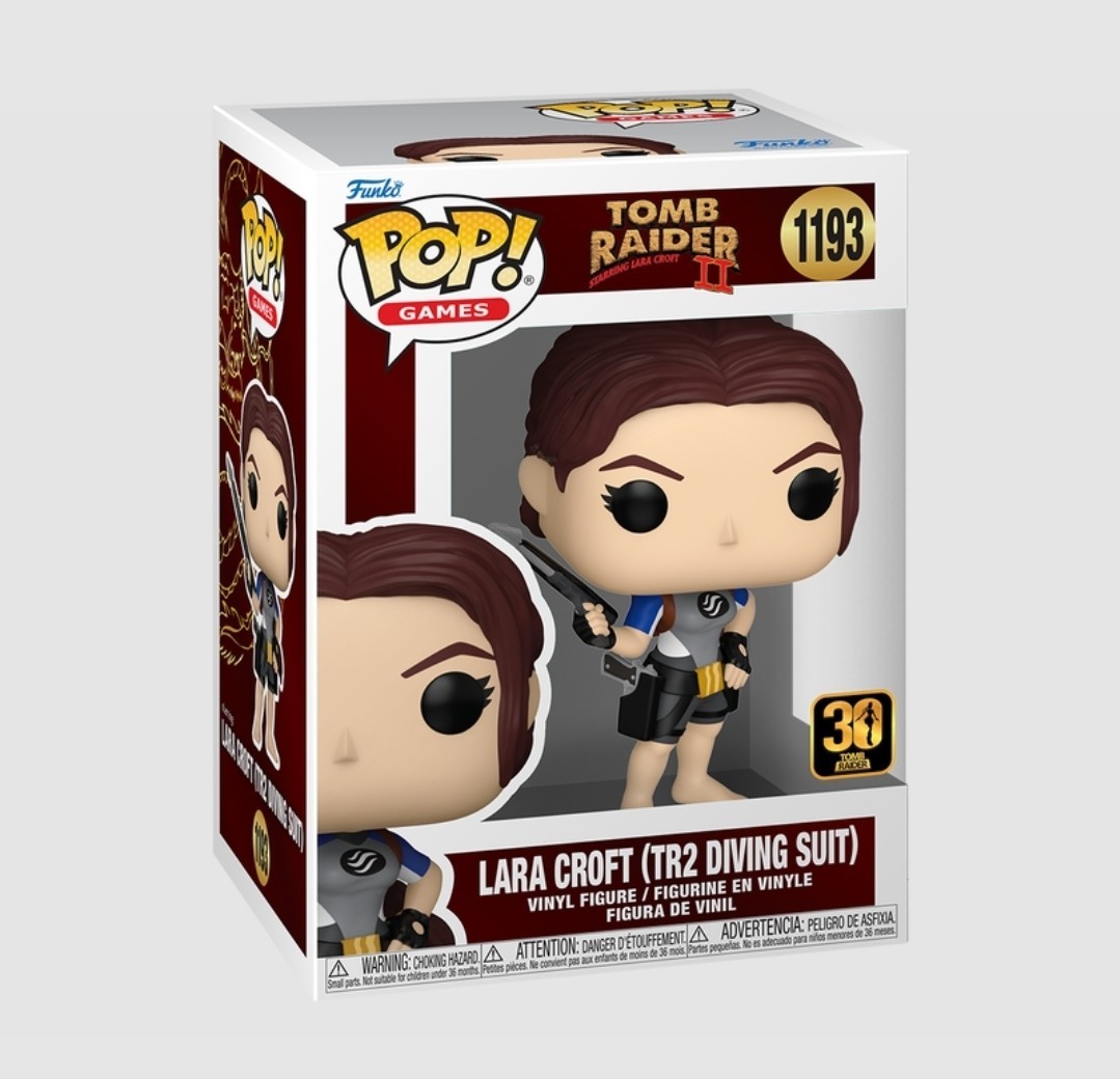 Funko Pop Lara Croft ( TR2 Diving Suit ) Exclusive # 1193 +