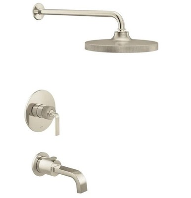 Moen Cambium UTS3583EPNLBN Tub and Shower,Polished Nickel / Brushed Nickel *NEW*