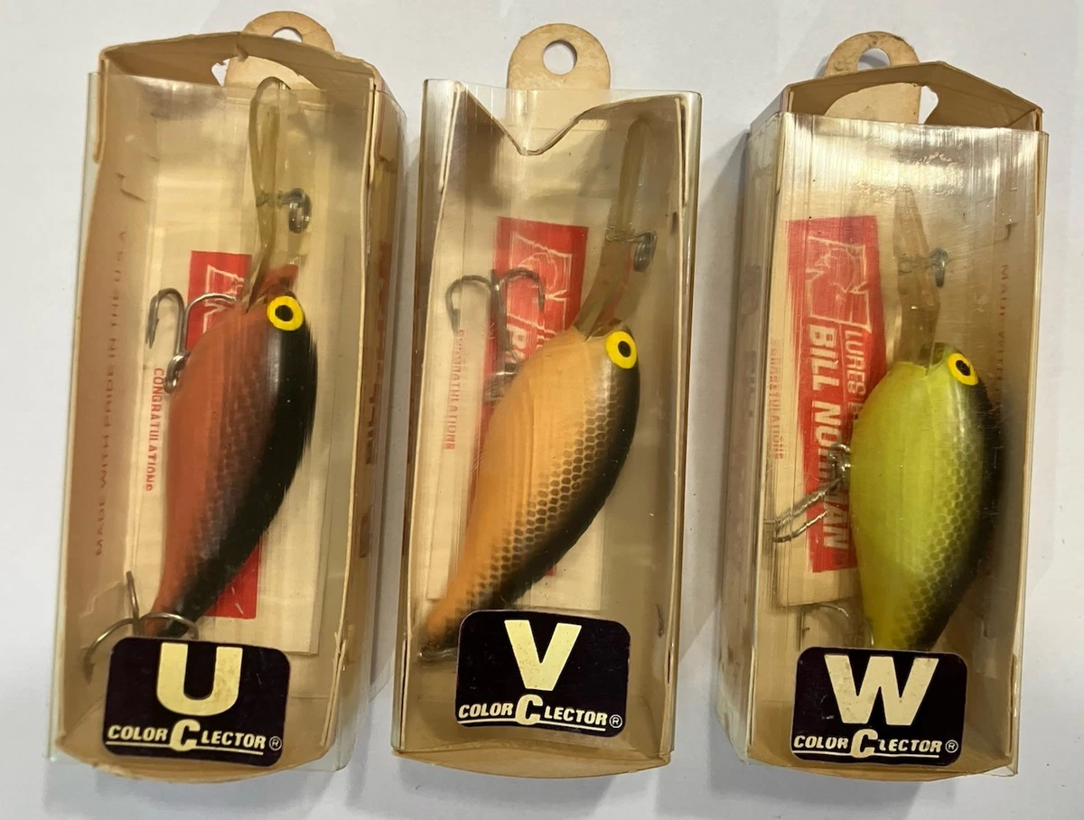 25+ Norman Vintage Fishing Lures with Original Box for sale
