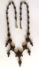 antikes Granatcollier Tombak