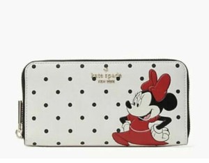 kate spade new york wlr00081 Women's Zip-Around Wallet - White