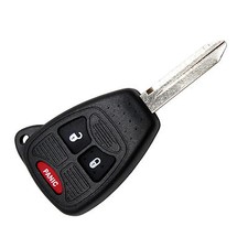 HQRP Uncut à Distance Coque Étui Clé 3 Boutons pour Chrysler PT Route 2006-2010