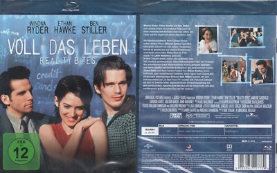 Blu-ray VOLL DAS LEBEN REALITY BITES Winona Ryder Ethan Hawke Ben Stiller NEU