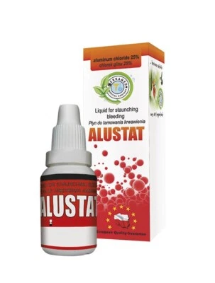 Dental Liquid for Staunching Bleeding | ALUSTAT | Bottle 10g | Cerkamed