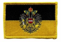AufnäHer ÖSterreich Ungarn Patch Fahne Flagge