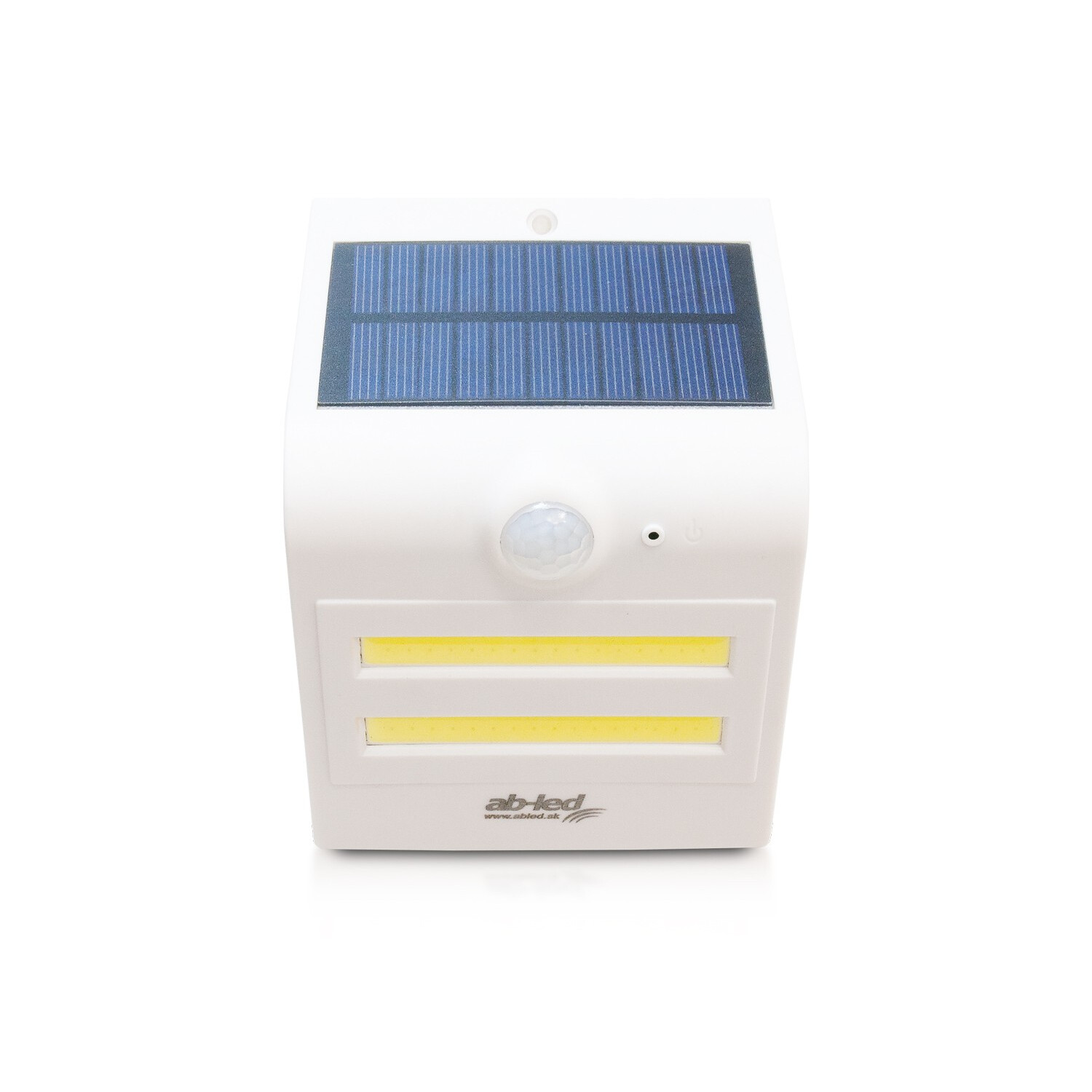 Lampe solaire extérieur détecteur de mouvement 1.8W étanche IP65 noir