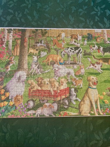 Ravensburger Puzzle „At The Dog Park“ – 500 Teile, Großformatig