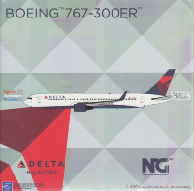 NGM17002 1:400 NG Model Delta Airlines B767-300ER Reg #N173DZ