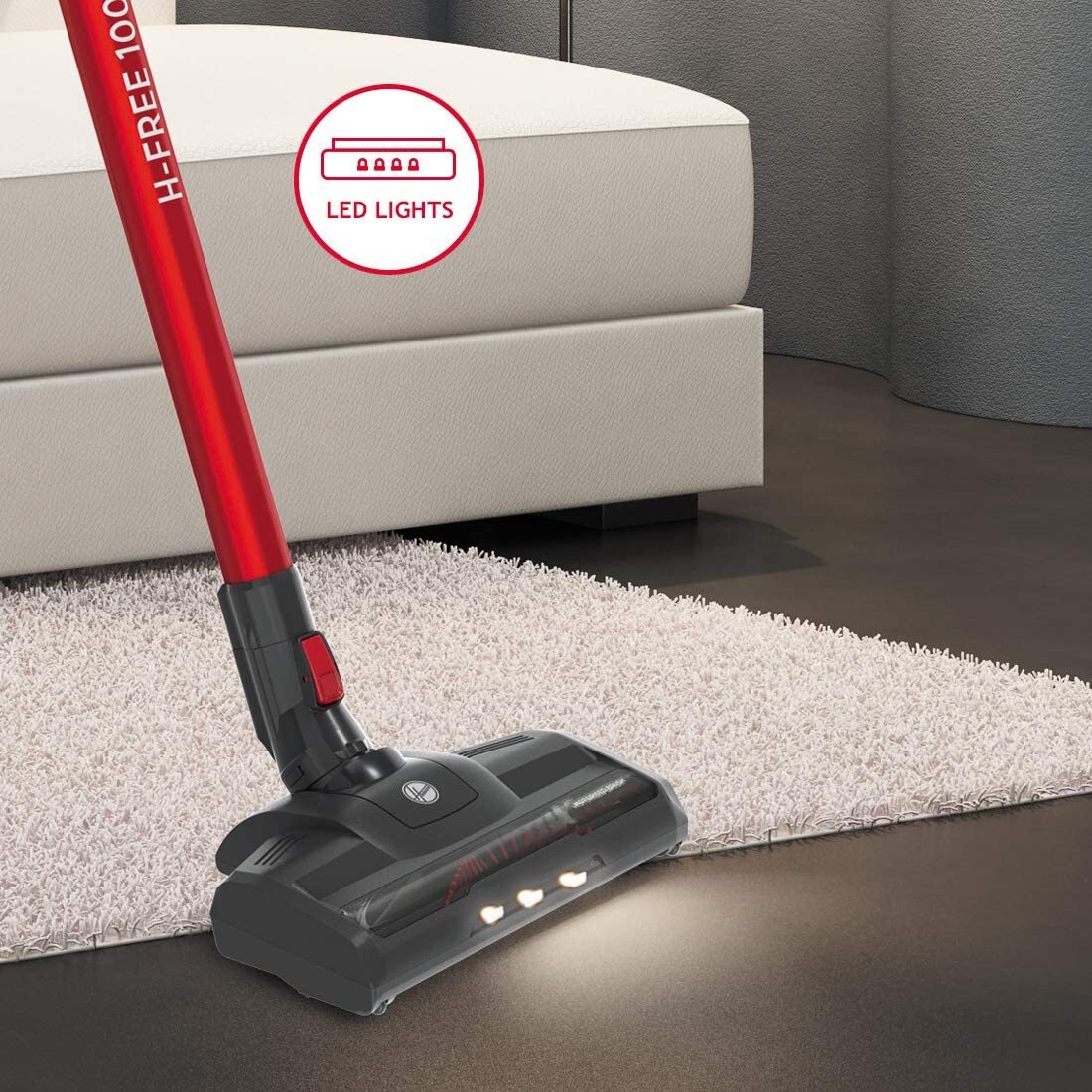 Hoover HFREE 100 HF122RPT001 Cordless Vacuum Cleaner Gregor Titanium