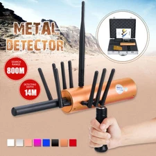 AKS Metal Detector Detective 800M Long-range 10x Antenna Gold Scanner Digger NEW