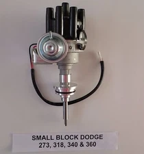 DODGE 273 318 340 360 BLACK Small Female Cap HEI Distributor READY-TO-RUN NEW!!