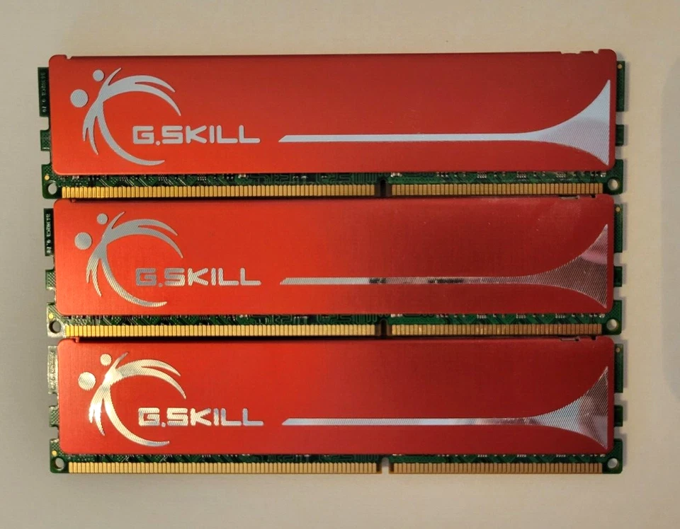 F3-10666CL9T-6GBNQ G.SKILL 6GB Kit (3 X 2GB) PC3-10600 DDR3-1333MHz non-ECC RAM - Image 2 of 4