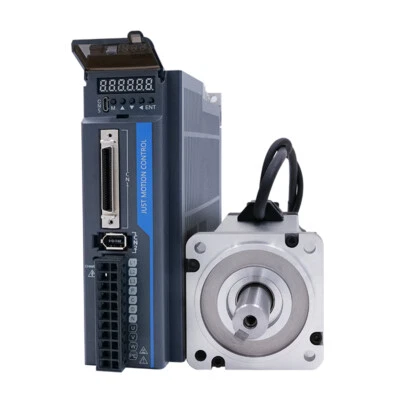 400w 0.4kw 3000rpm 1.27NM 60mm 220V AC servo motor drive kit with brake JMC CNC