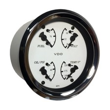 Vdo Cockpit Marine 85mm 3-38 4 In 1 Gauge