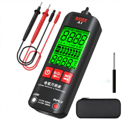 A1 Smart Digital Multimeter Messgerät Vollautomatisches Taschenmultimeter