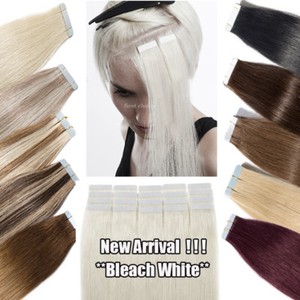 Uk 150g Tape Glue In Premium Remy Human Hair Extensions Skin Weft