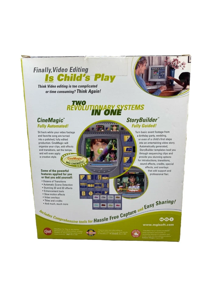 MGI Cinematic - Windows Pc - Retail Box XP Video Editing Software - Image 2 of 4