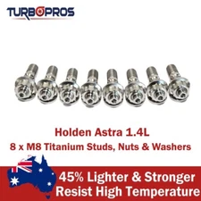 Titanium Exhaust Manifold & Turbo Charger Stud Kit For Holden Astra 1.4L